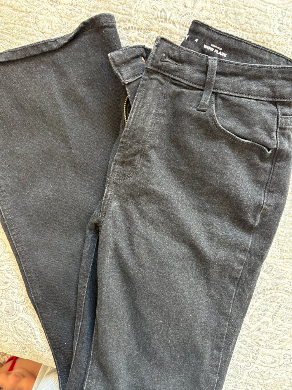Old Navy Flare Leg Black Jeans